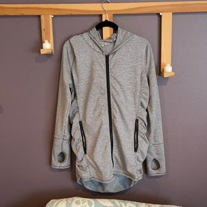 Kimi & Kai maternity zip up hoodie.